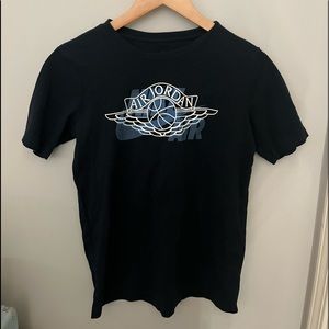 air jordan navy nike tee shirt